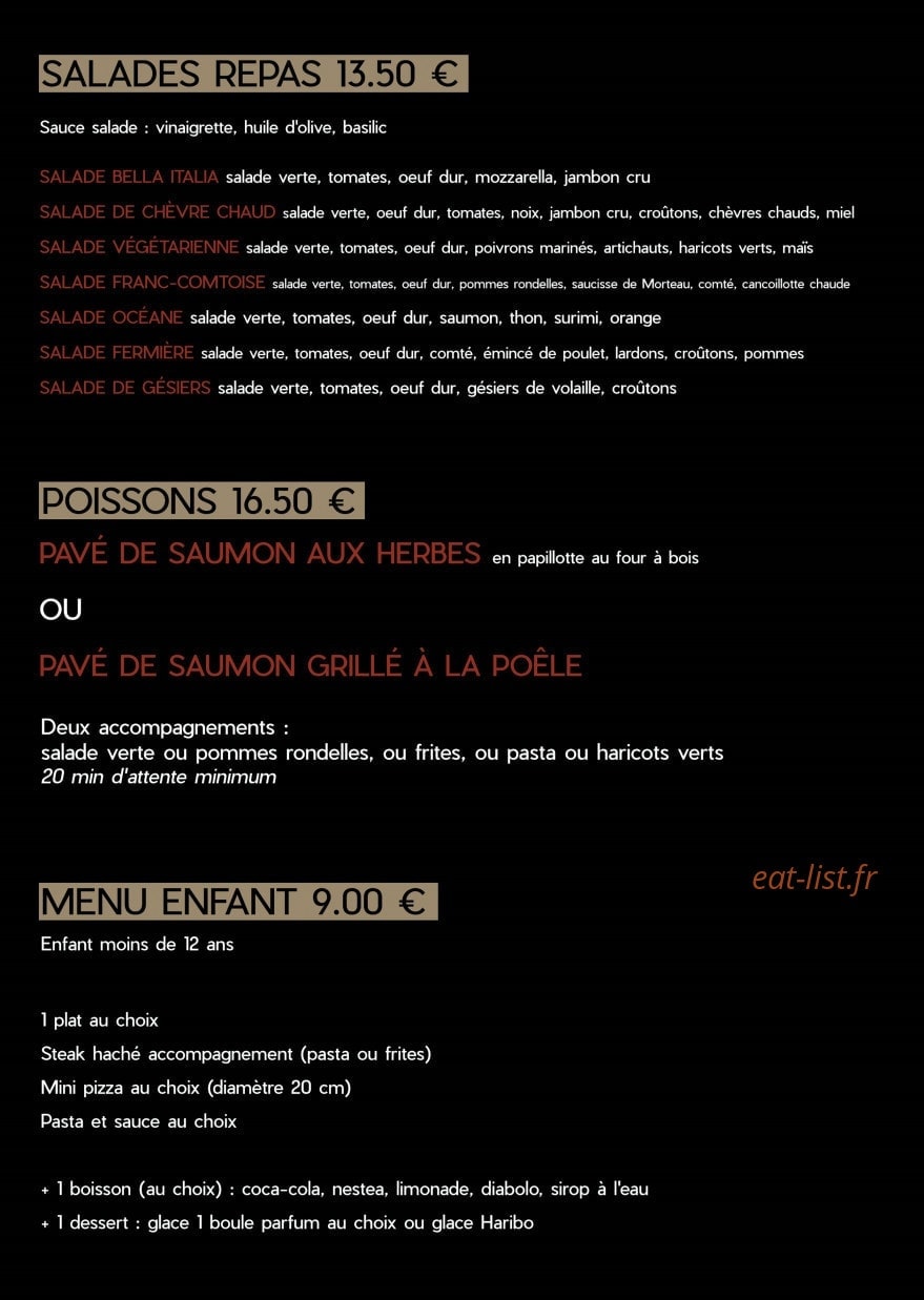 La bella italia — carte page 5
