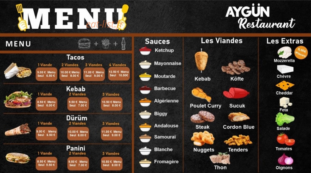 Aygun — carte page 1