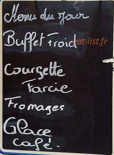 Le chalet gillard les mets de mag — carte page 1
