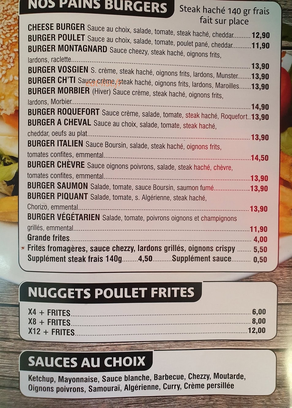 Pizz'burg — carte page 4
