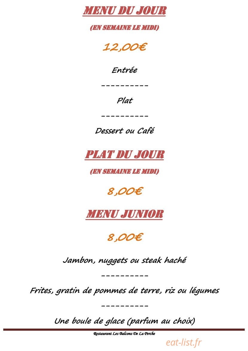 Les Balcons De La Perche — carte page 3