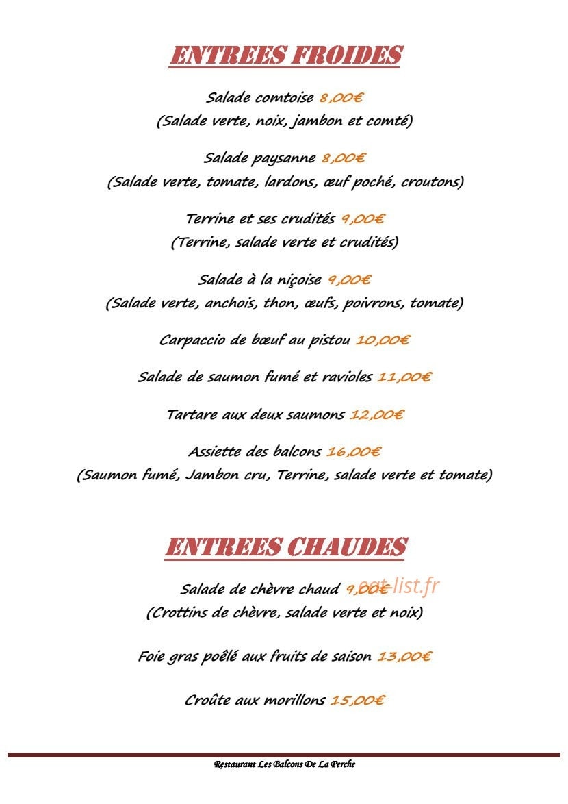 Les Balcons De La Perche — carte page 5