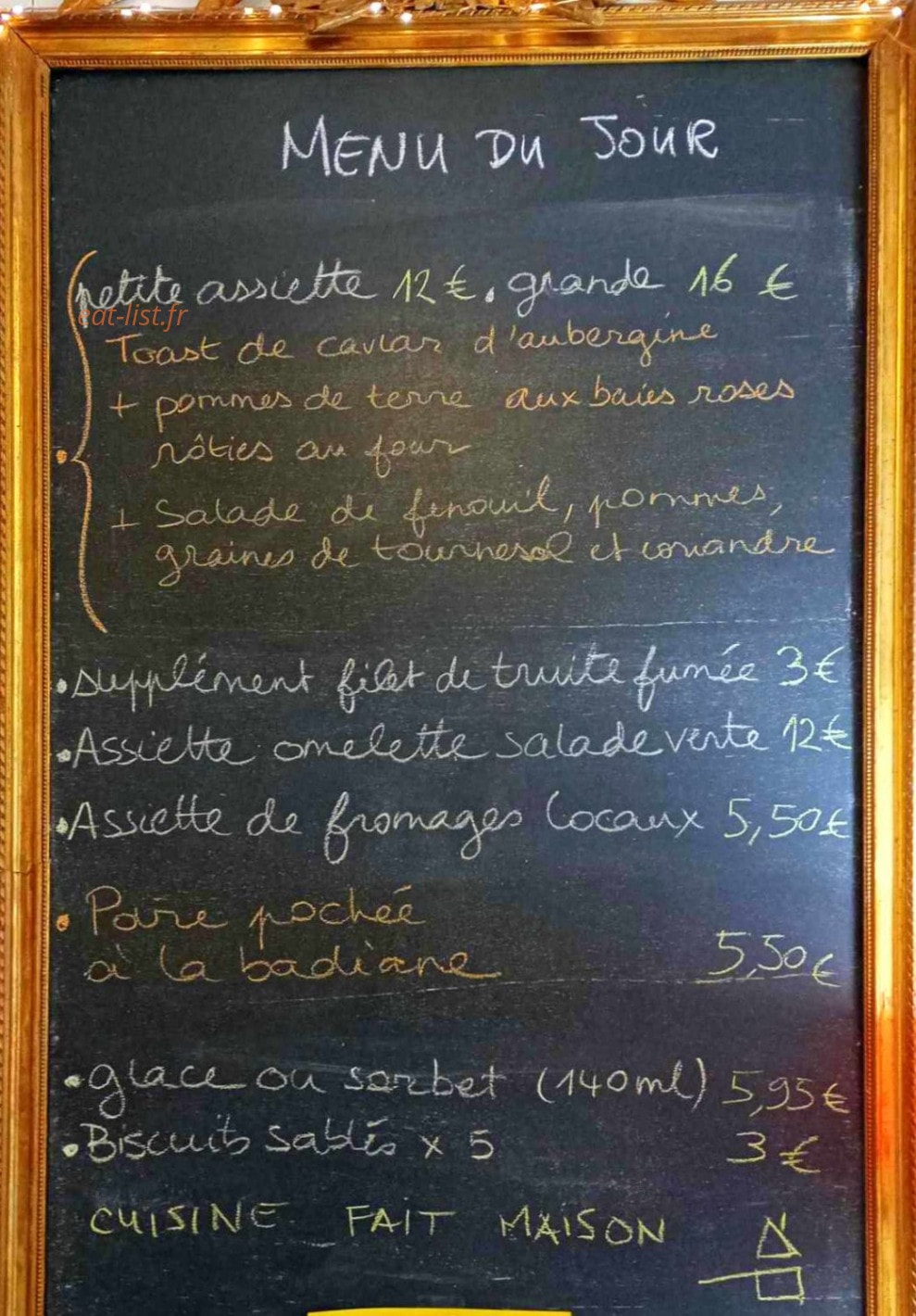 L'îlot café — carte page 1