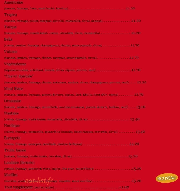 Le Chavot — carte page 5