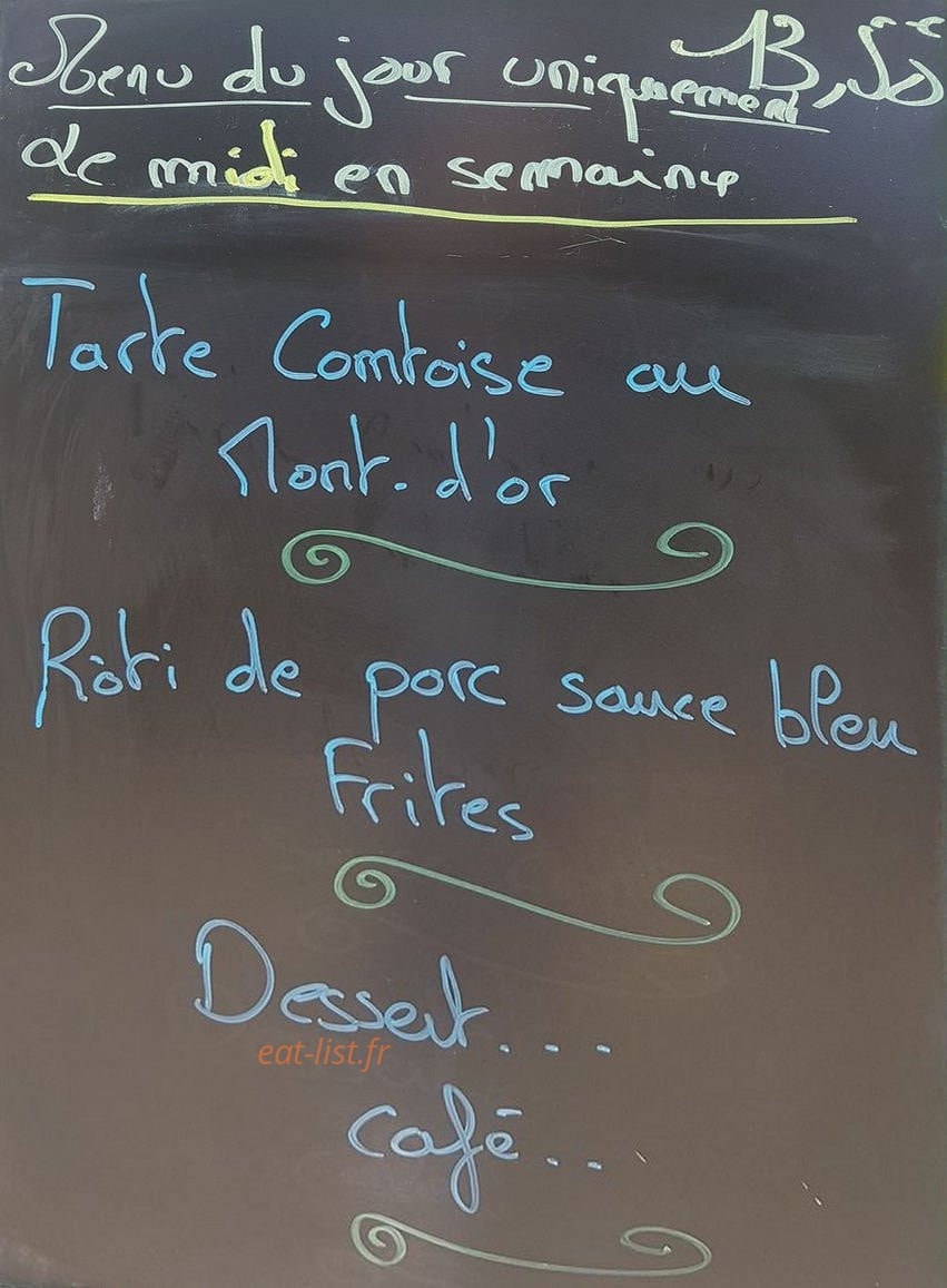 Le P'tit Comtois — carte page 9