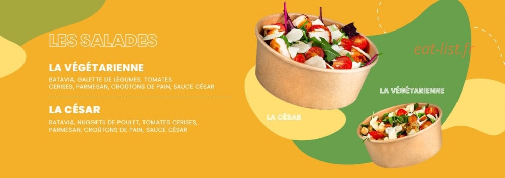 Les Burgers de Papa — carte page 3
