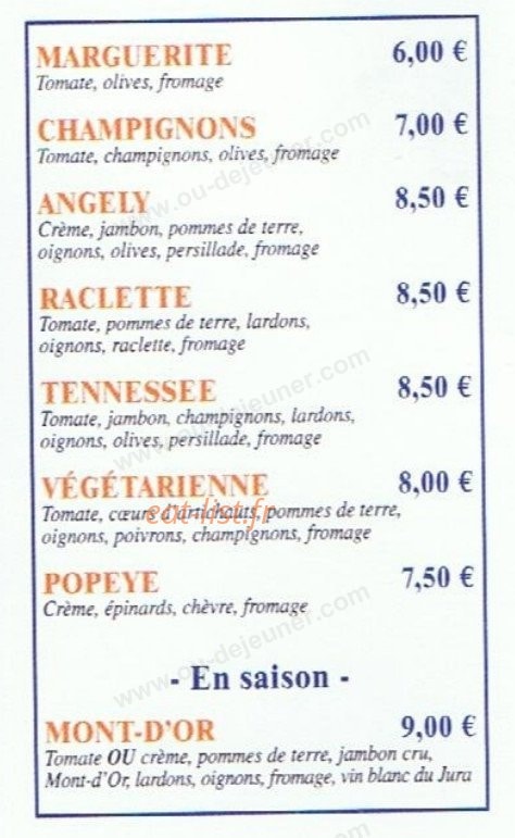 Camion Real Pizza — carte page 4