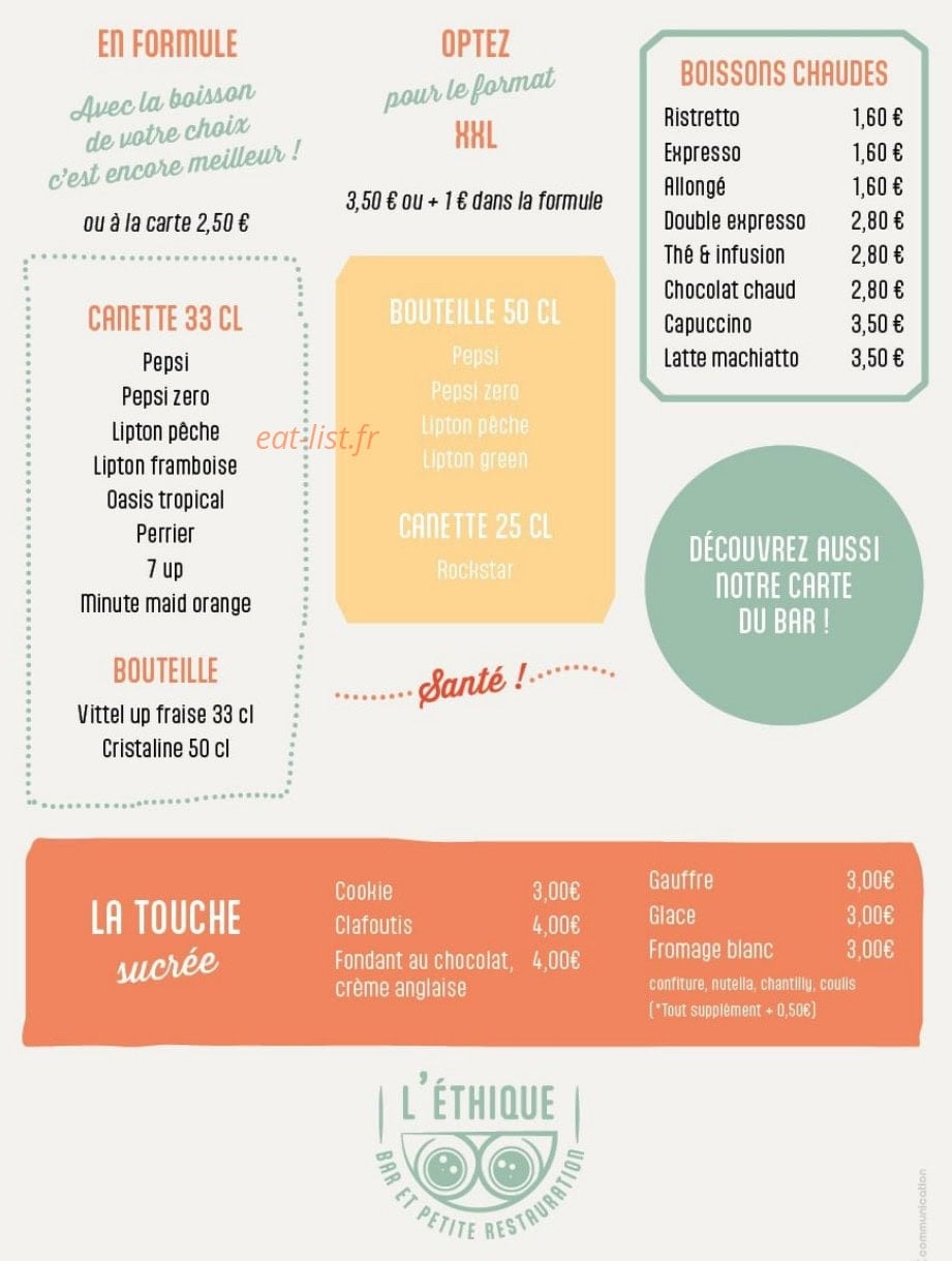 L’ éthique — carte page 3
