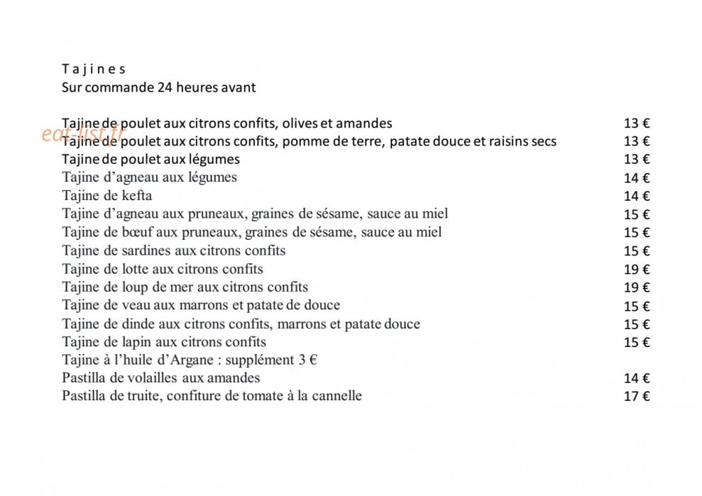 La Médina — carte page 1