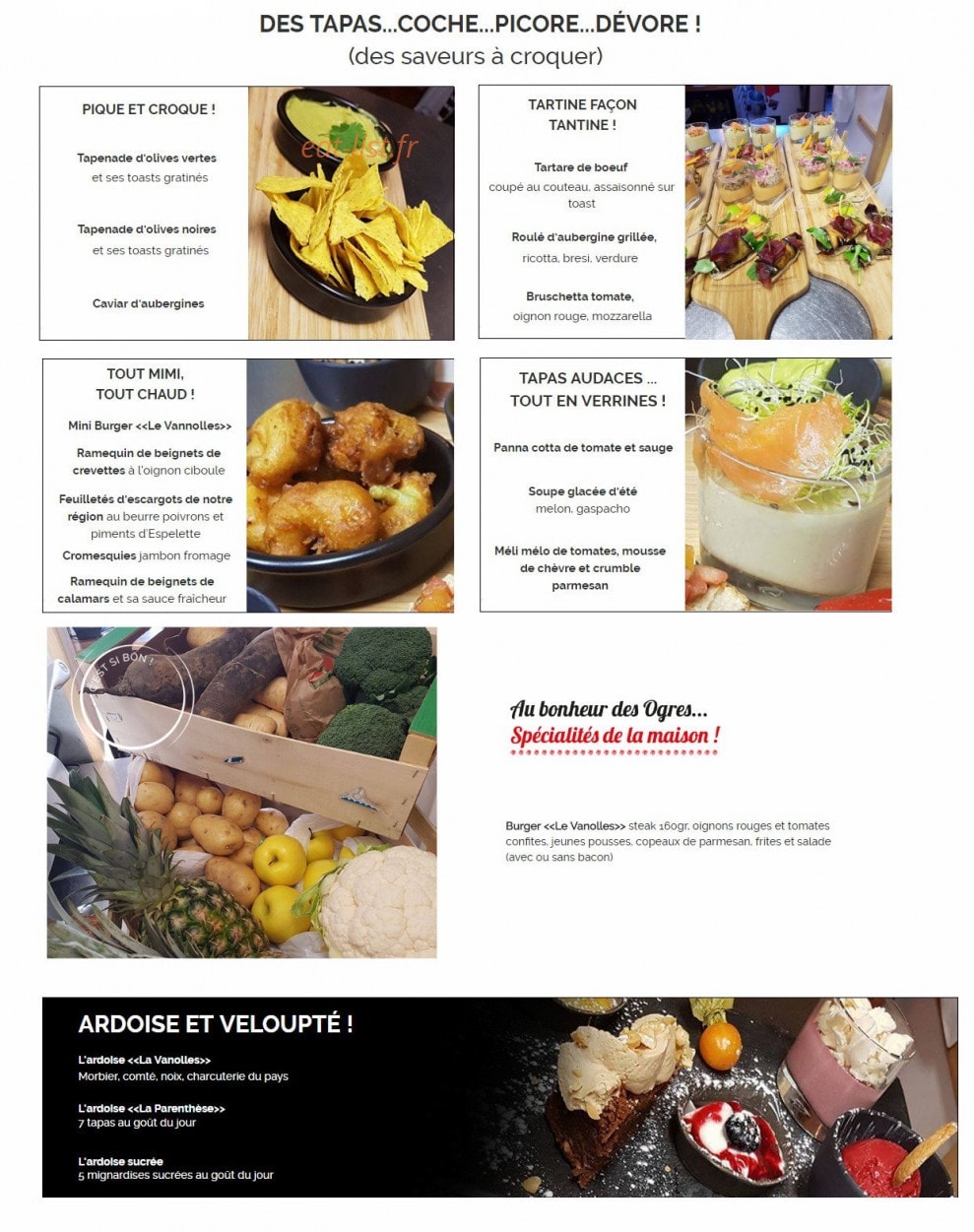 La Parenthèse — carte page 2