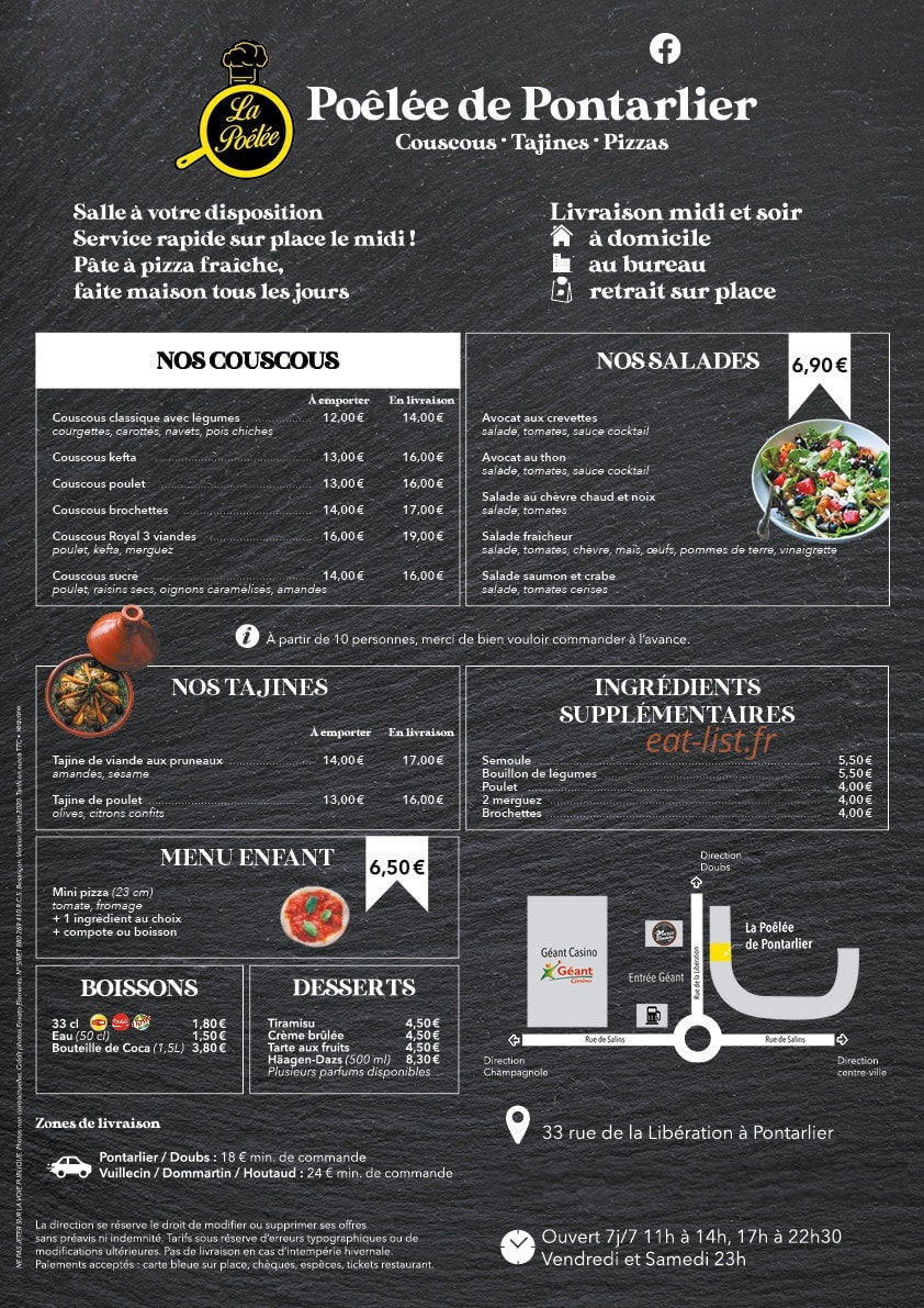 La poêlée de Pontarlier — carte page 2