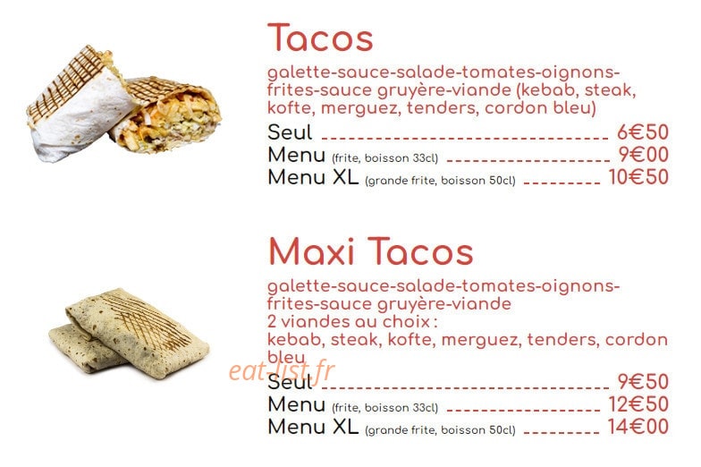 Mexi Kebab — carte page 6