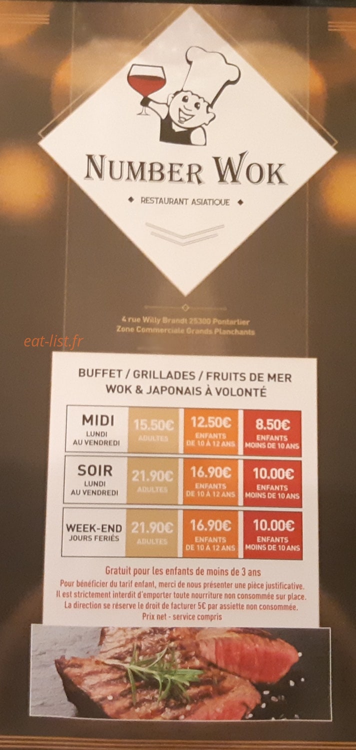 Number Wok — carte page 2