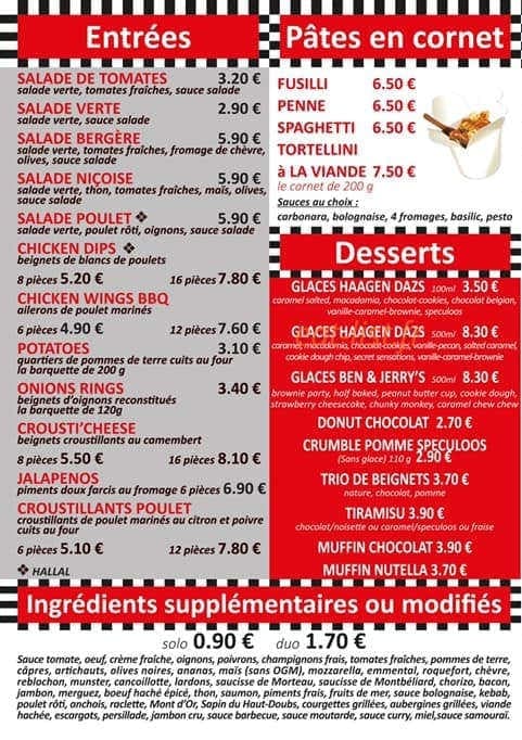 Piz'a Dom' — carte page 2