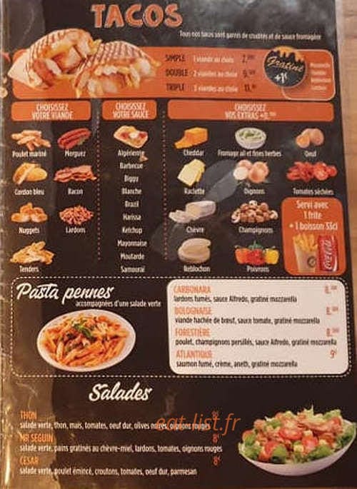 Springfood — carte page 3