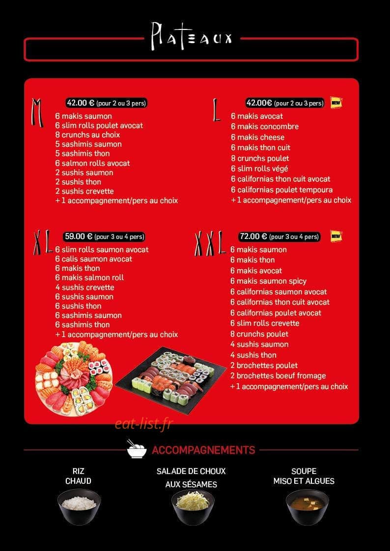 Sushi Thai — carte page 8