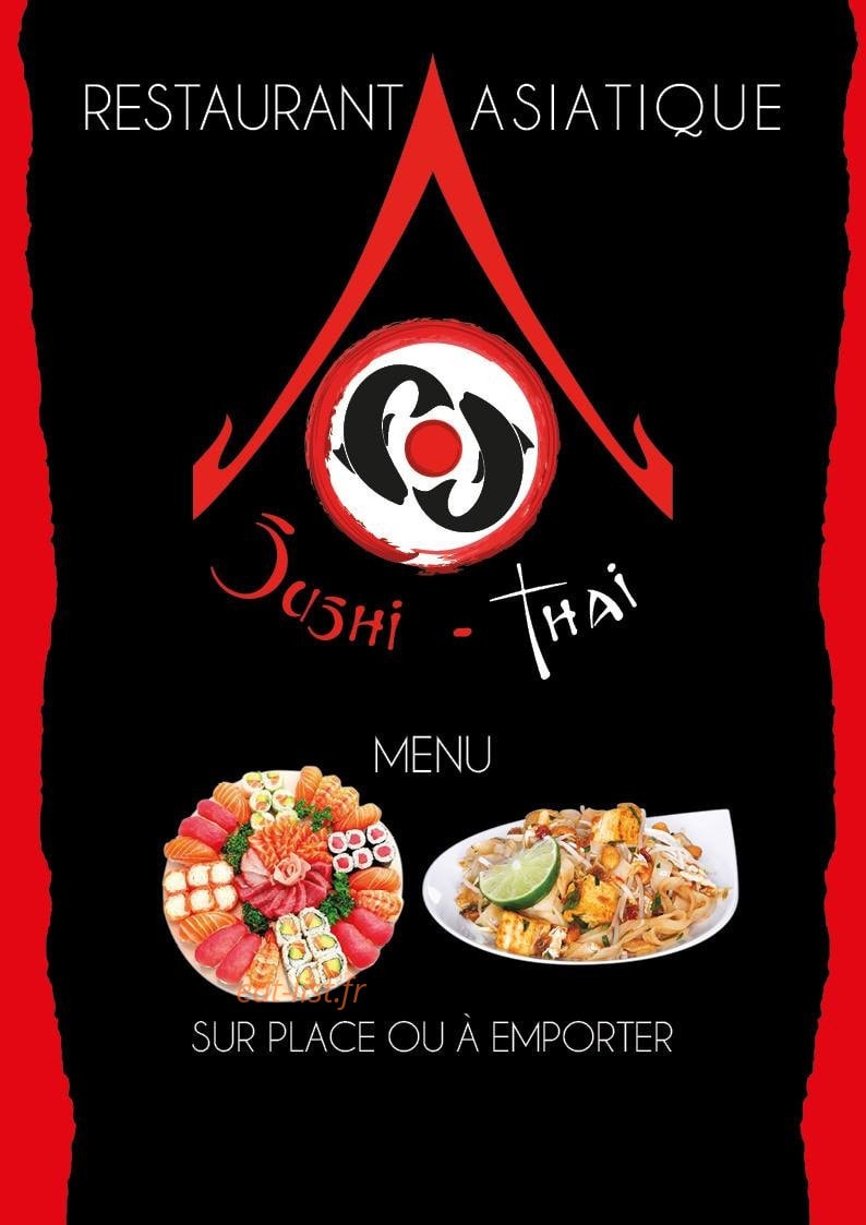 Sushi Thai — carte page 1