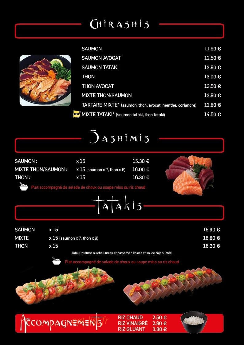 Sushi Thai — carte page 6