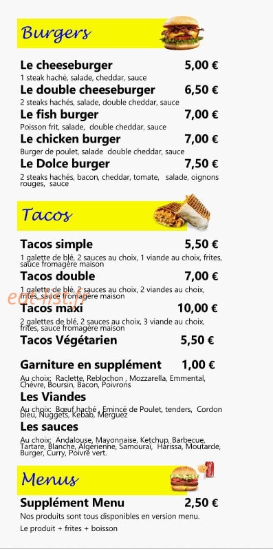La Dolce Vita — carte page 2