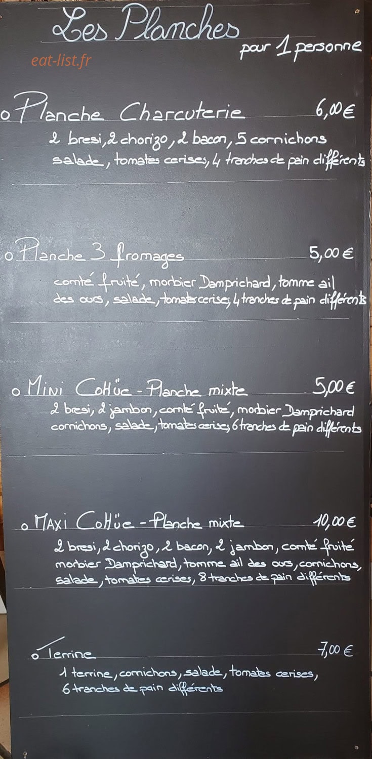 La Cohüe — carte page 2