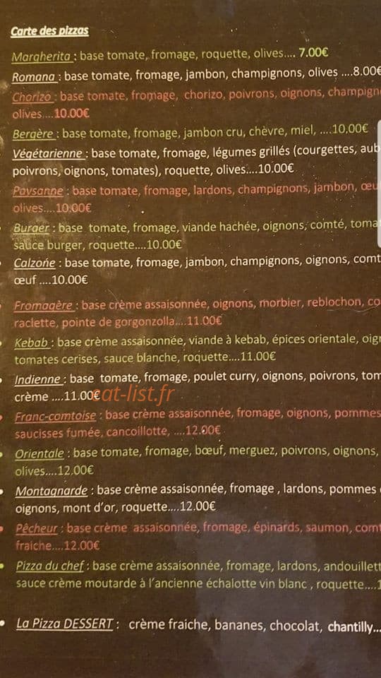 Le p'tit tonneau — carte page 1