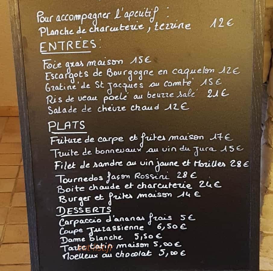 Le p'tit tonneau — carte page 2