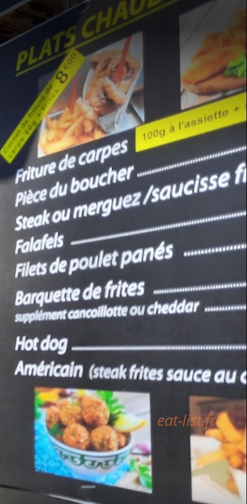 La Paillote — carte page 1