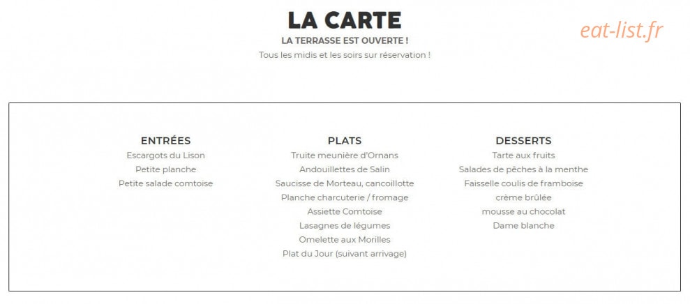 Les Repaires — carte page 1
