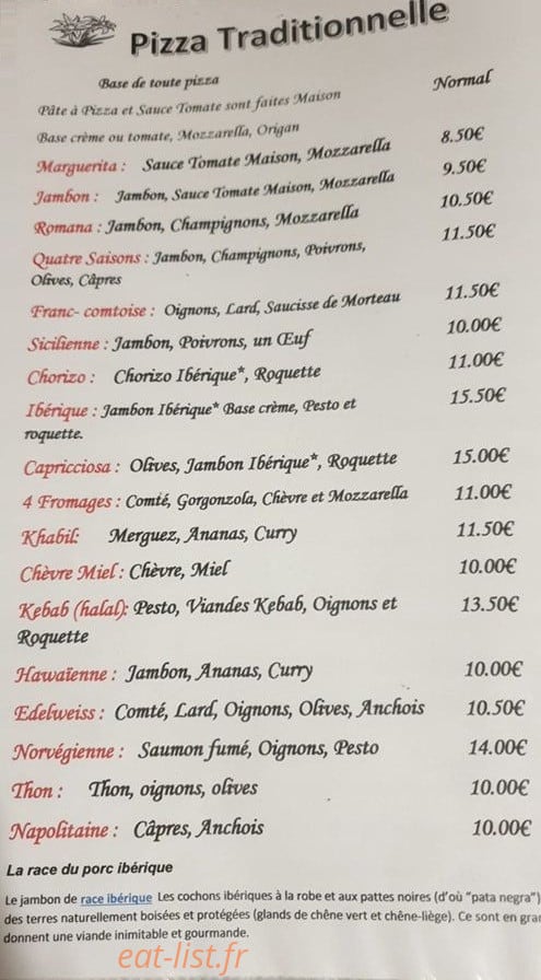 L'Edelweiss — carte page 3