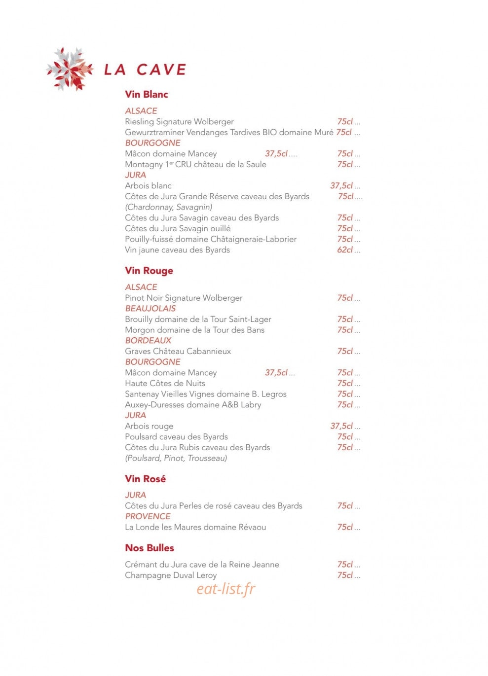 Le Flocon — carte page 3