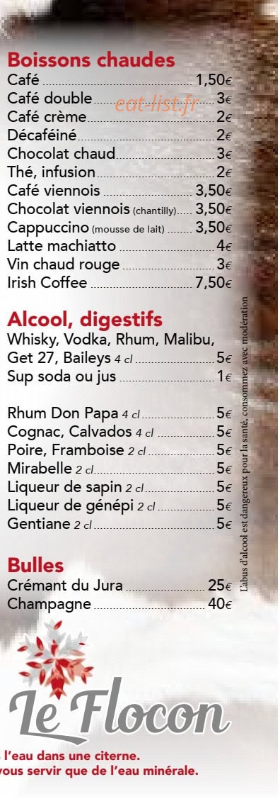 Le Flocon — carte page 3