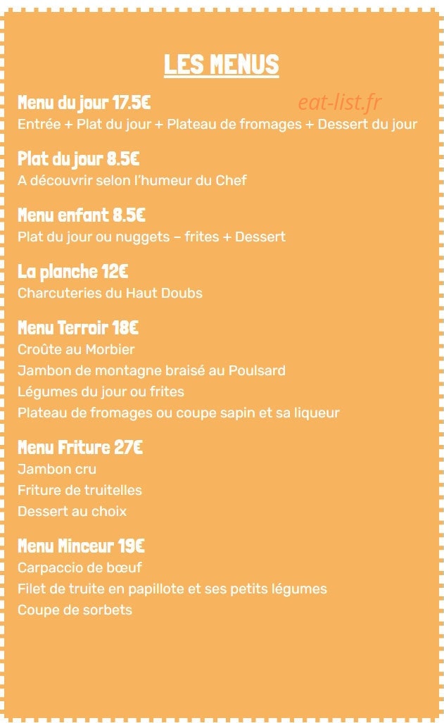 Les Gentianes — carte page 1