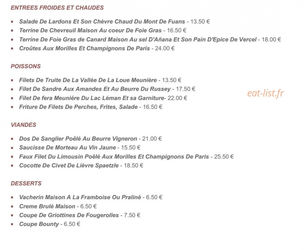 Le Commerce — carte page 1