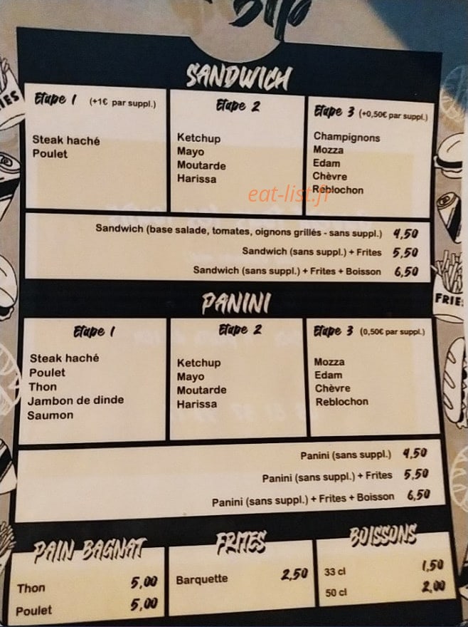 Bip Bip — carte page 1