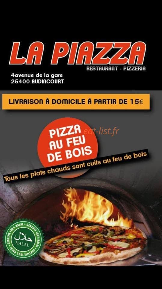 La Piazza — carte page 1