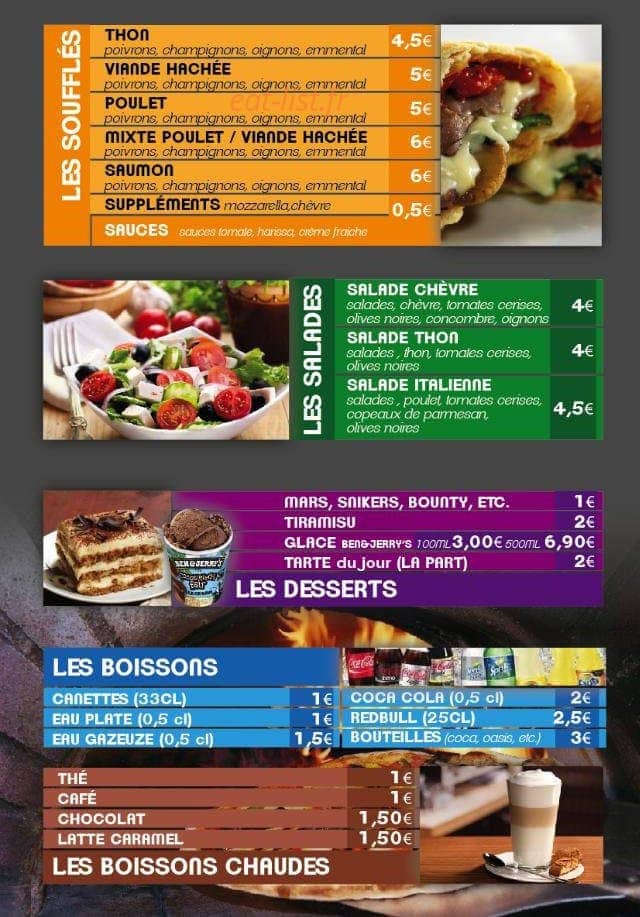 La Piazza — carte page 3