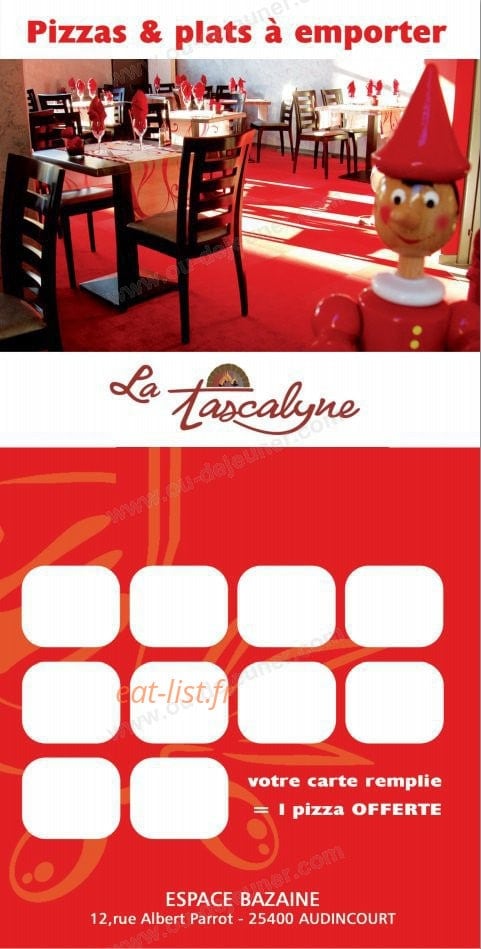 La Tascalyne — carte page 1