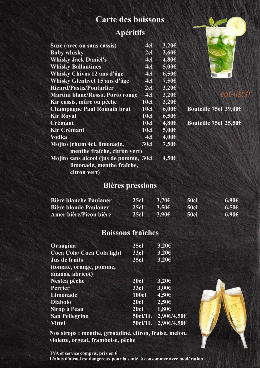 Le Maestro — carte page 3