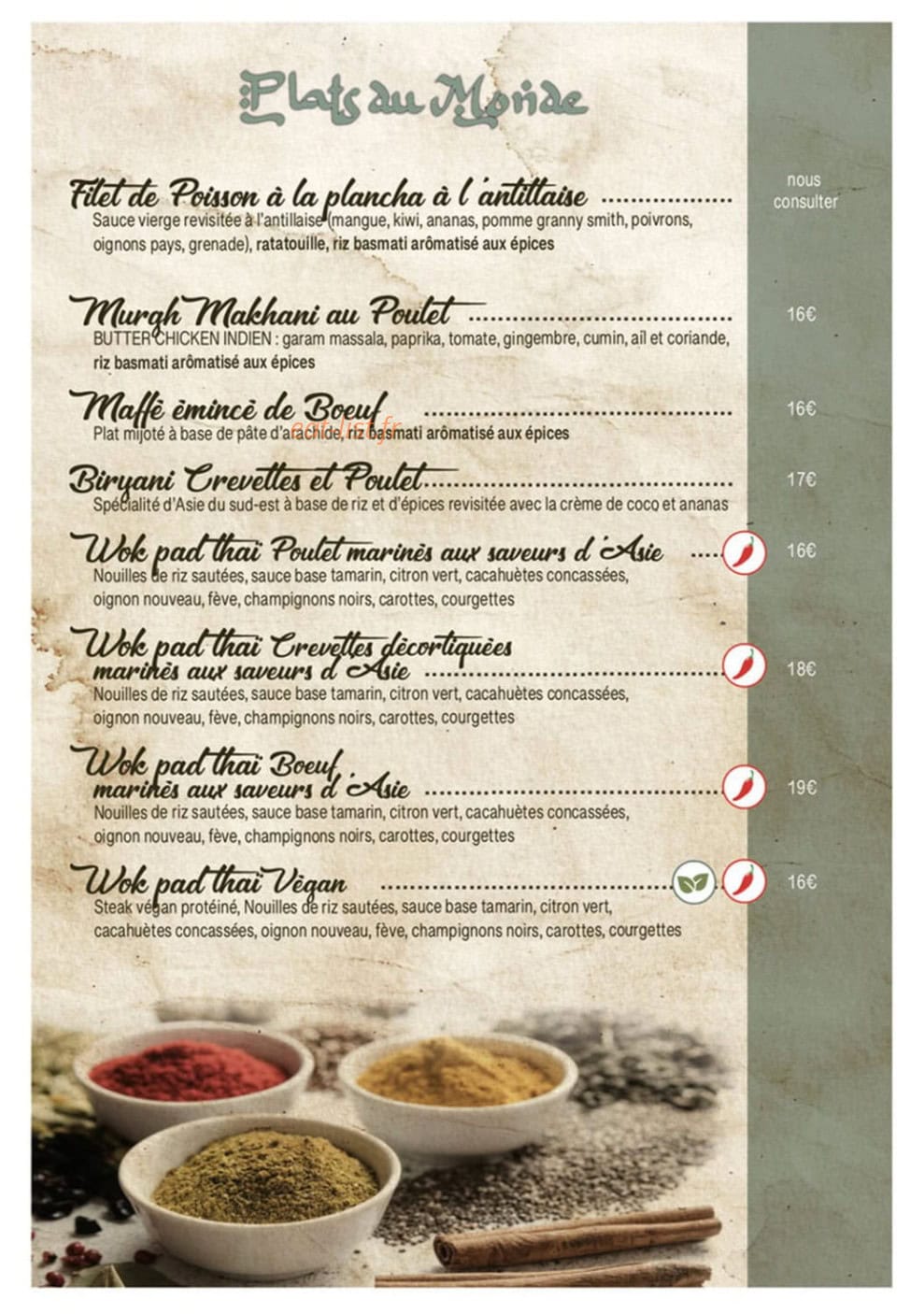 Le Malacca — carte page 2
