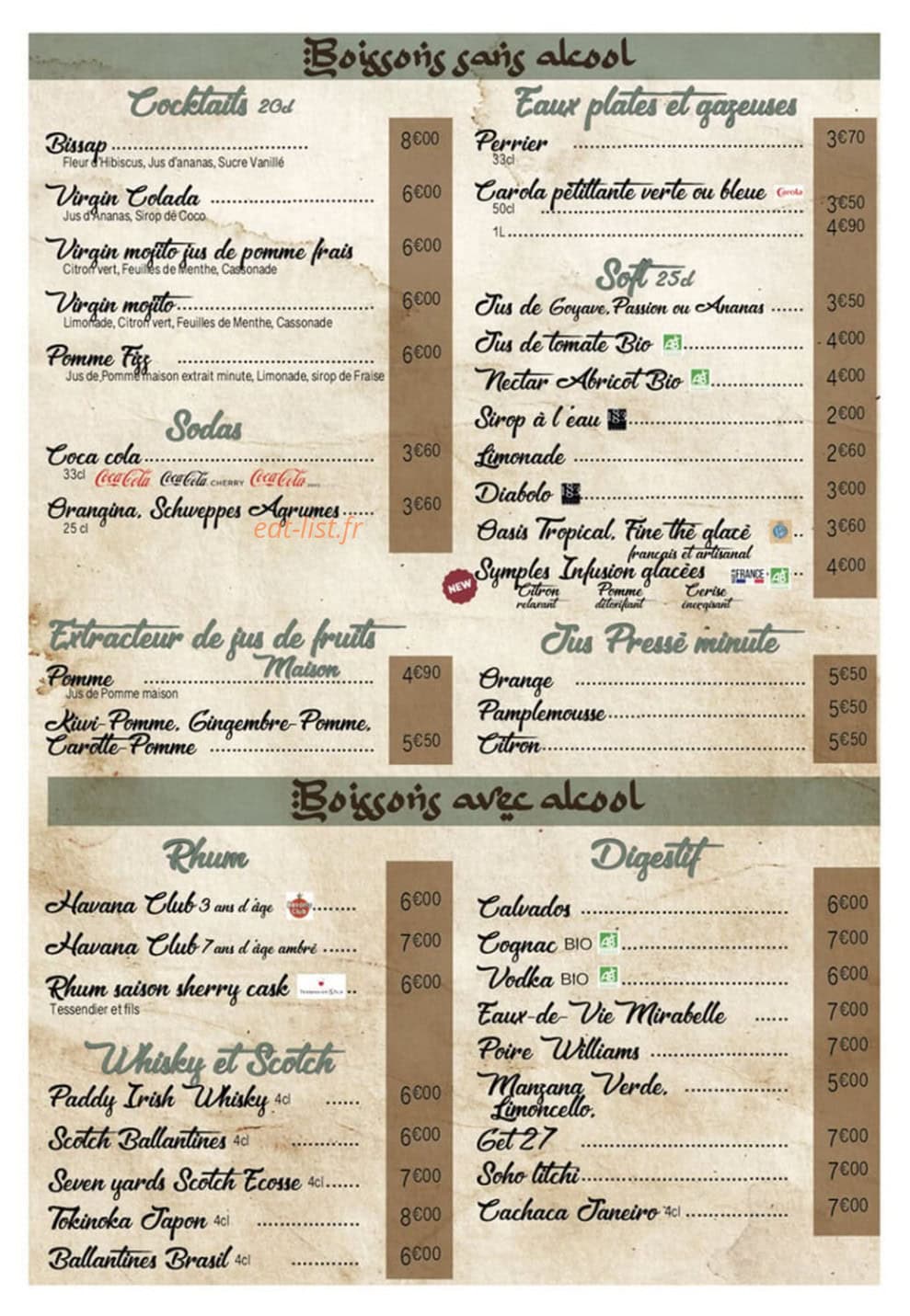 Le Malacca — carte page 7