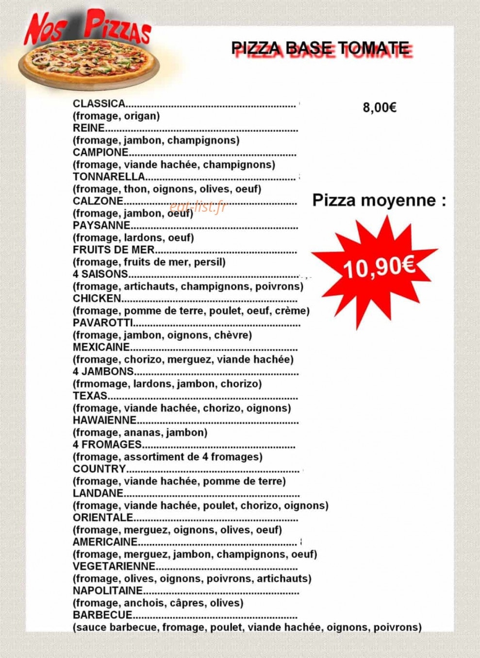 O'Poulet Braisé — carte page 6