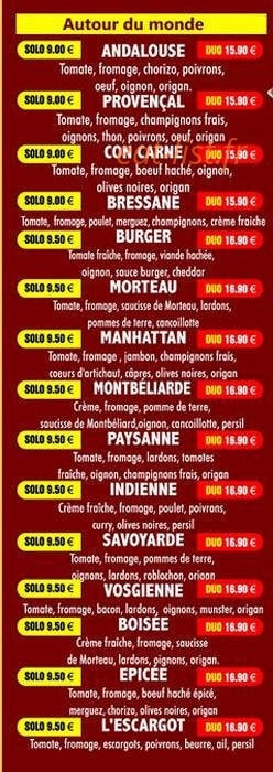 Pizz'à Dom — carte page 3