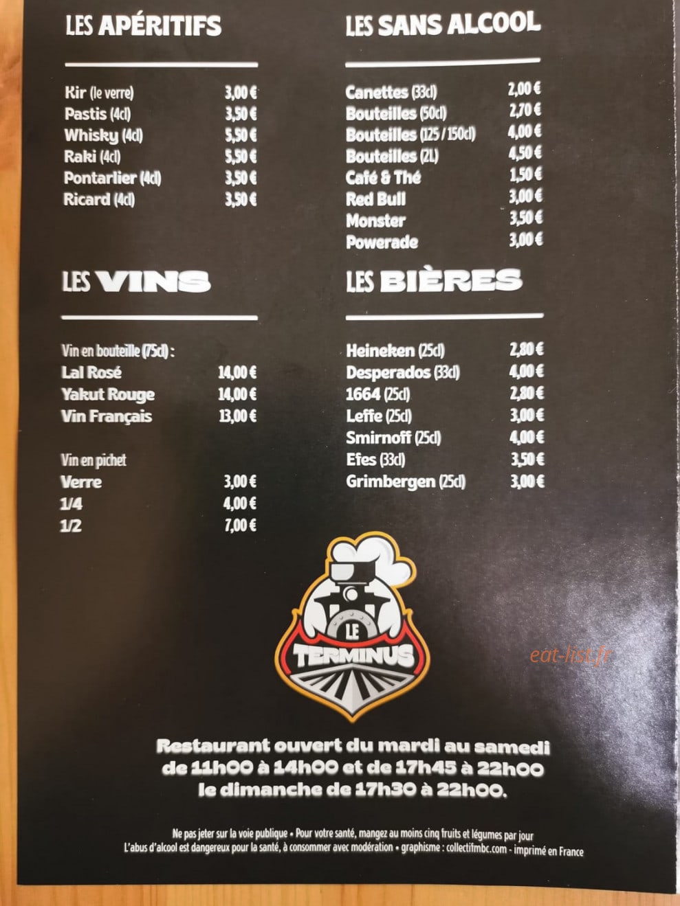 Le Terminus25 — carte page 4