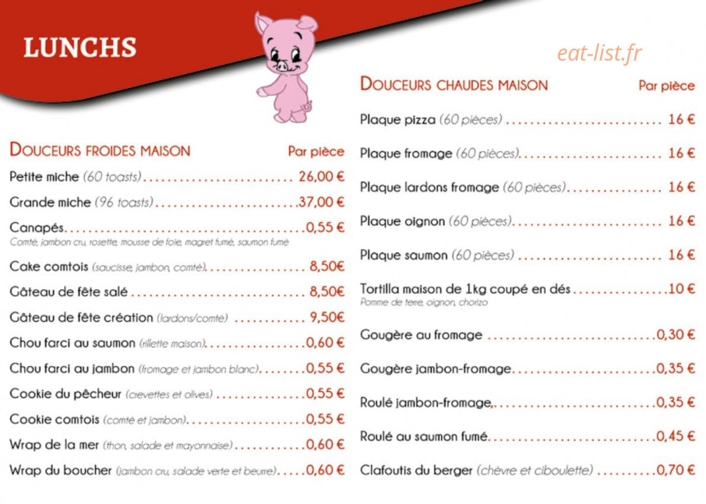 Bonnet — carte page 8