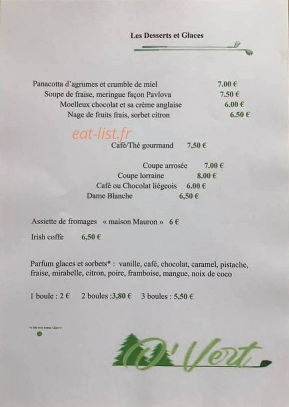 O'vert — carte page 2
