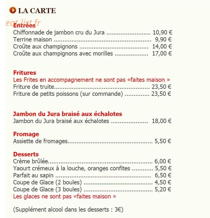 Le Gremeci — carte page 1