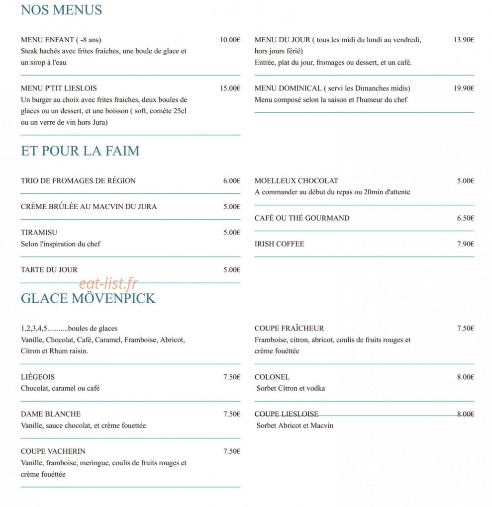 Le P'tit Lieslois — carte page 2
