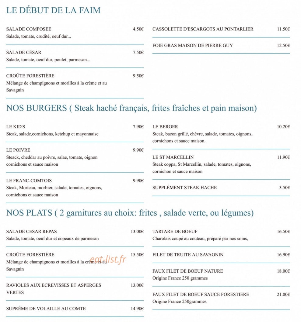 Le P'tit Lieslois — carte page 1