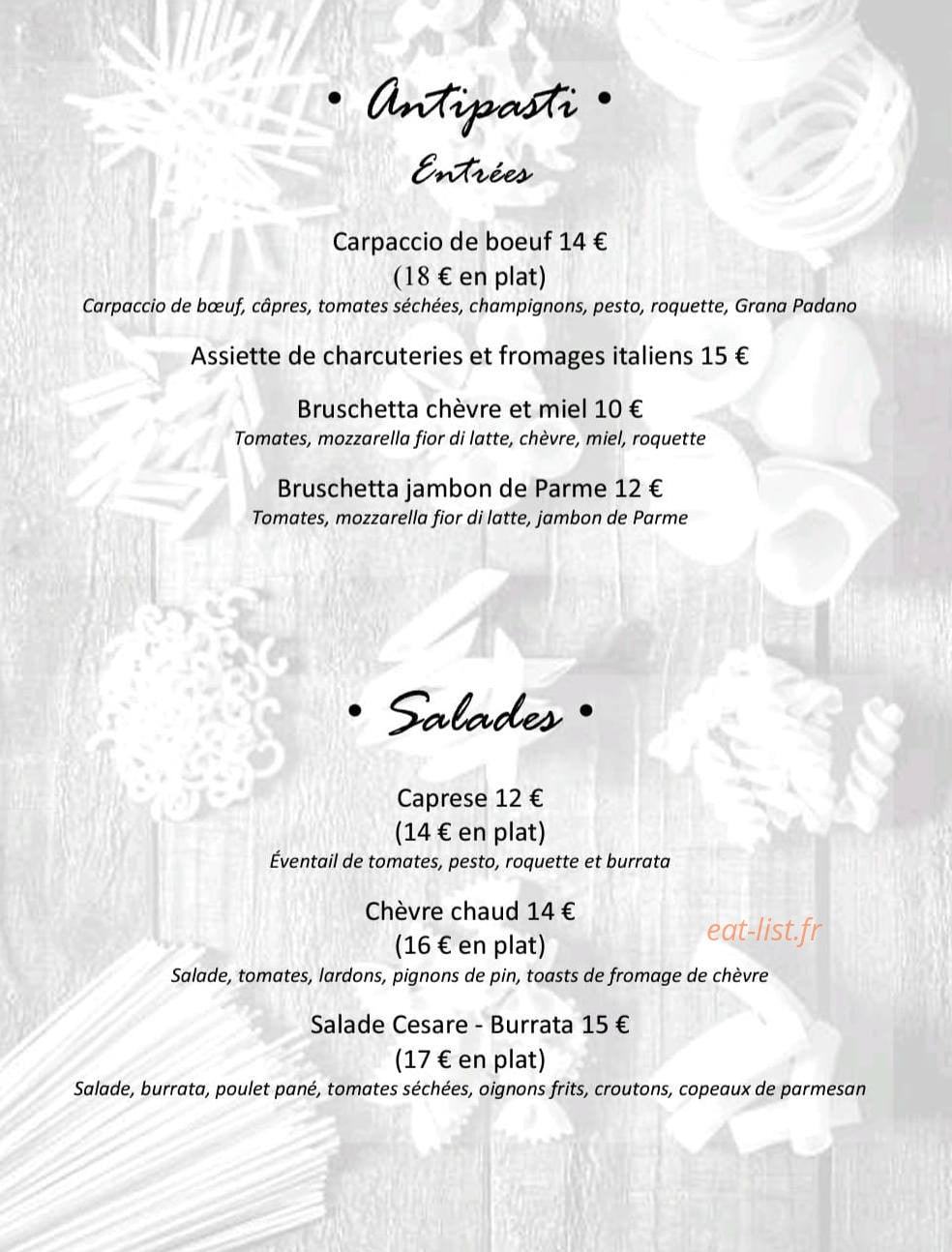 Casa Gioia — carte page 1