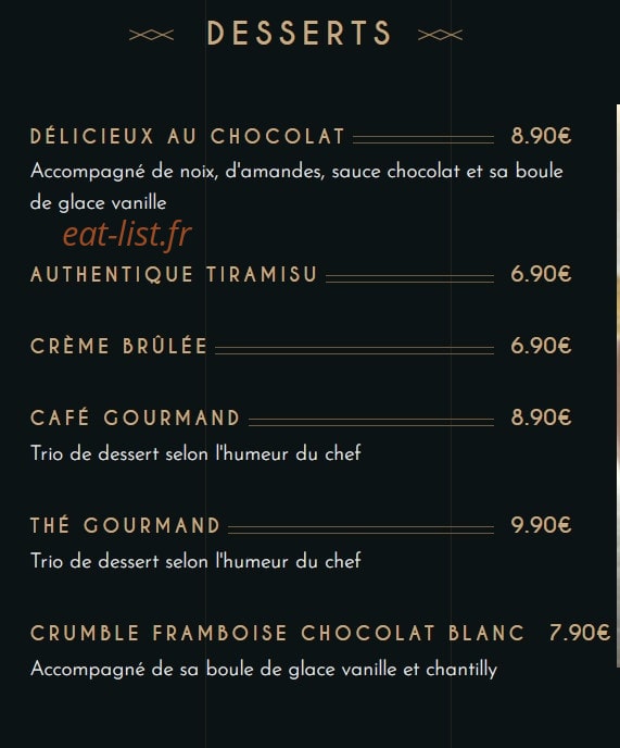 L'épicurien — carte page 3